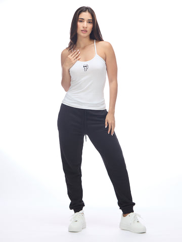 Strap Tank Blanco Mujer Karl Lagerfeld
