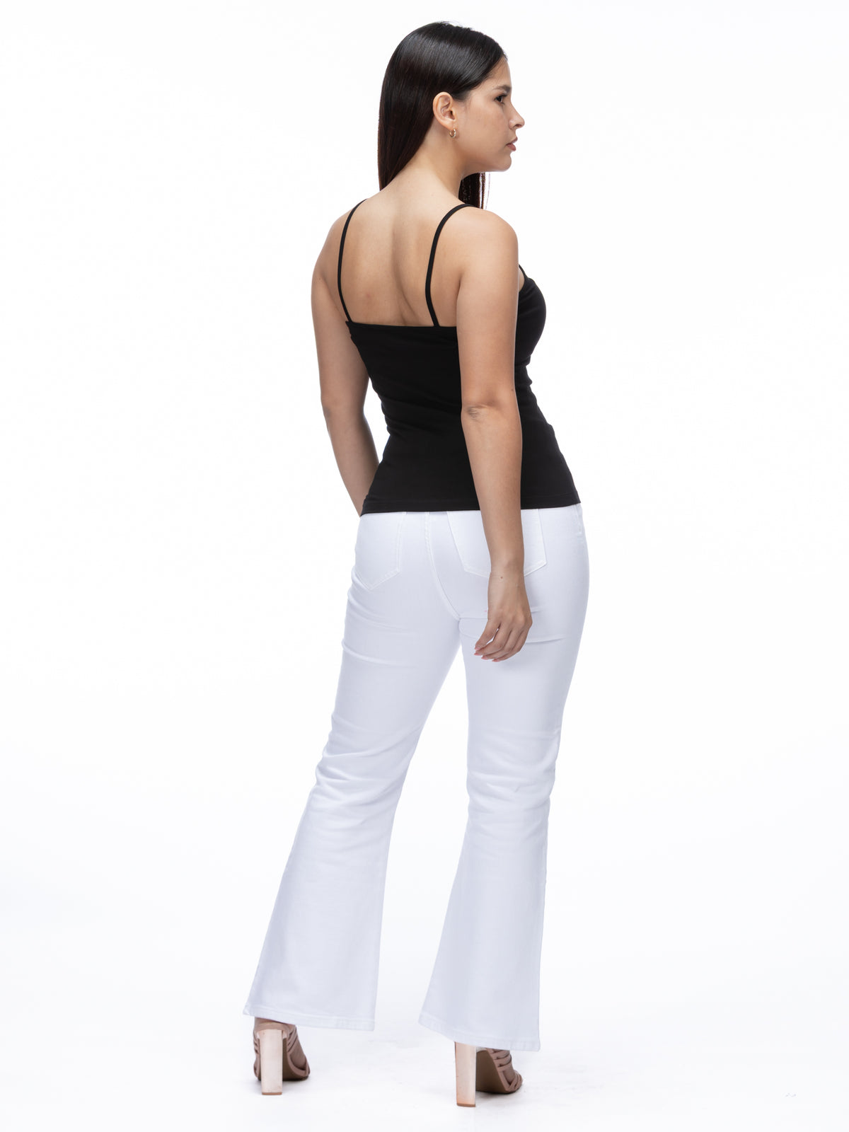 Strap Tank Negro Mujer Karl Lagerfeld