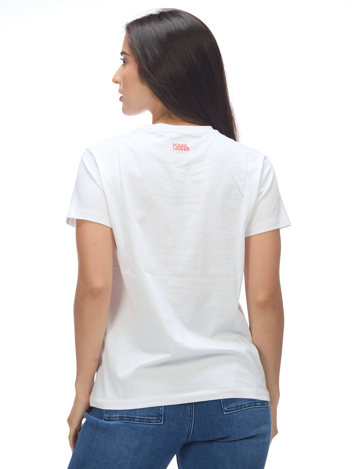 Camiseta Blanca Mujer Karl Lagerfeld