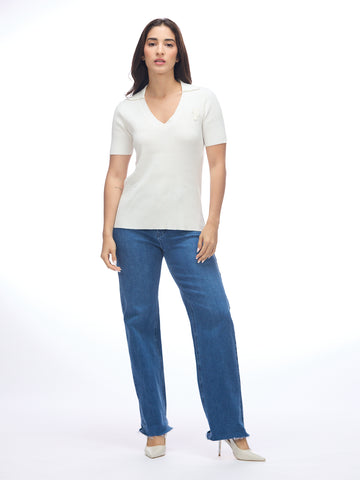 Polo Beige Mujer Karl Lagerfeld