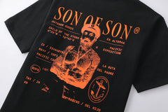 Crew Neck Oversize T-Shirt Black