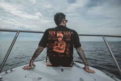 Crew Neck Oversize T-Shirt Black