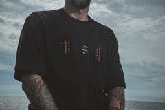 Crew Neck Oversize T-Shirt Black
