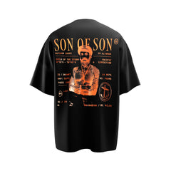 Crew Neck Oversize T-Shirt Black