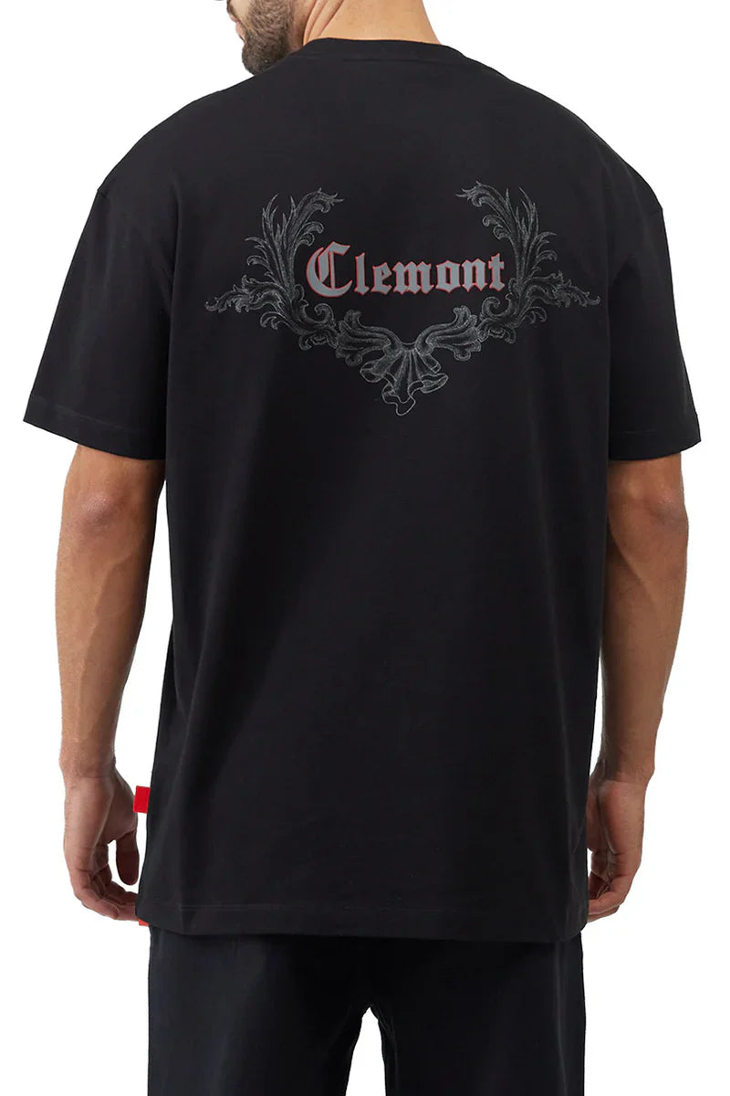 Camiseta Hombre Clemont Radiosita Black Camiseta