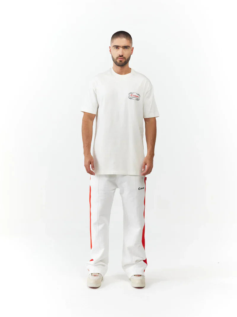 Camiseta Hombre Clemont Estilo Cream Camiseta