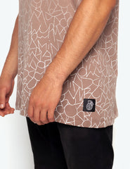Camiseta Blow Up Slim Fit Brown