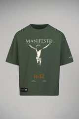 Camiseta Oversize Manifesto Cristo Crucificado