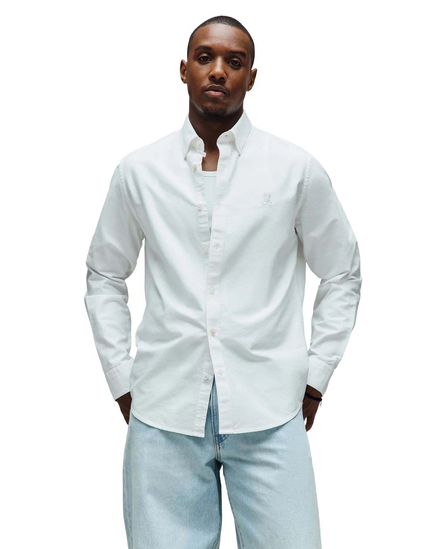 Camisa Manga Larga Oxford Psycho Bunny