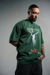 Camiseta Oversize Manifesto Cristo Crucificado