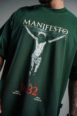 Camiseta Oversize Manifesto Cristo Crucificado