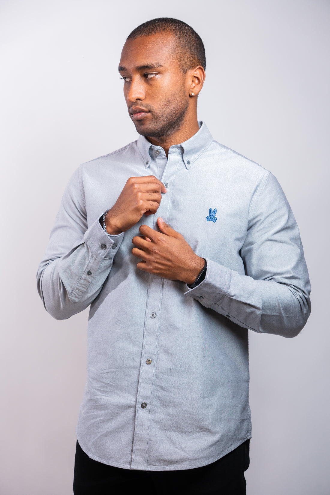 Camisa Manga Larga Oxford Psycho Bunny
