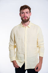 Camisa Hombre de Lino Nautica