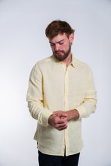 Camisa Hombre de Lino Nautica