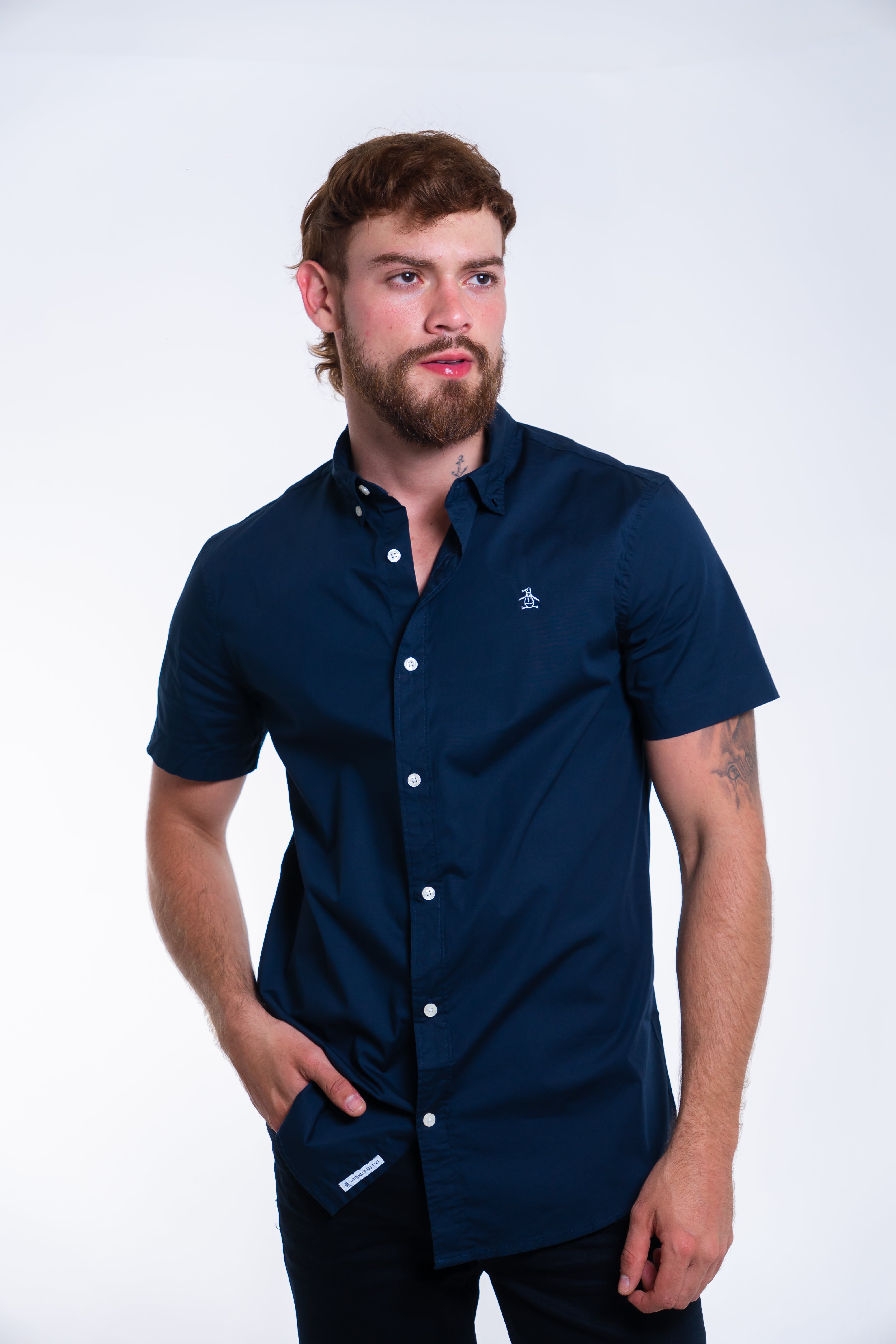 Camisa Manga Corta Penguin Camisas