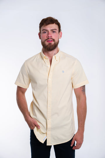 Camisa Manga Corta Penguin Oxford Camisas