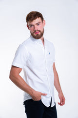 Camisa Manga Corta Penguin Oxford Camisas