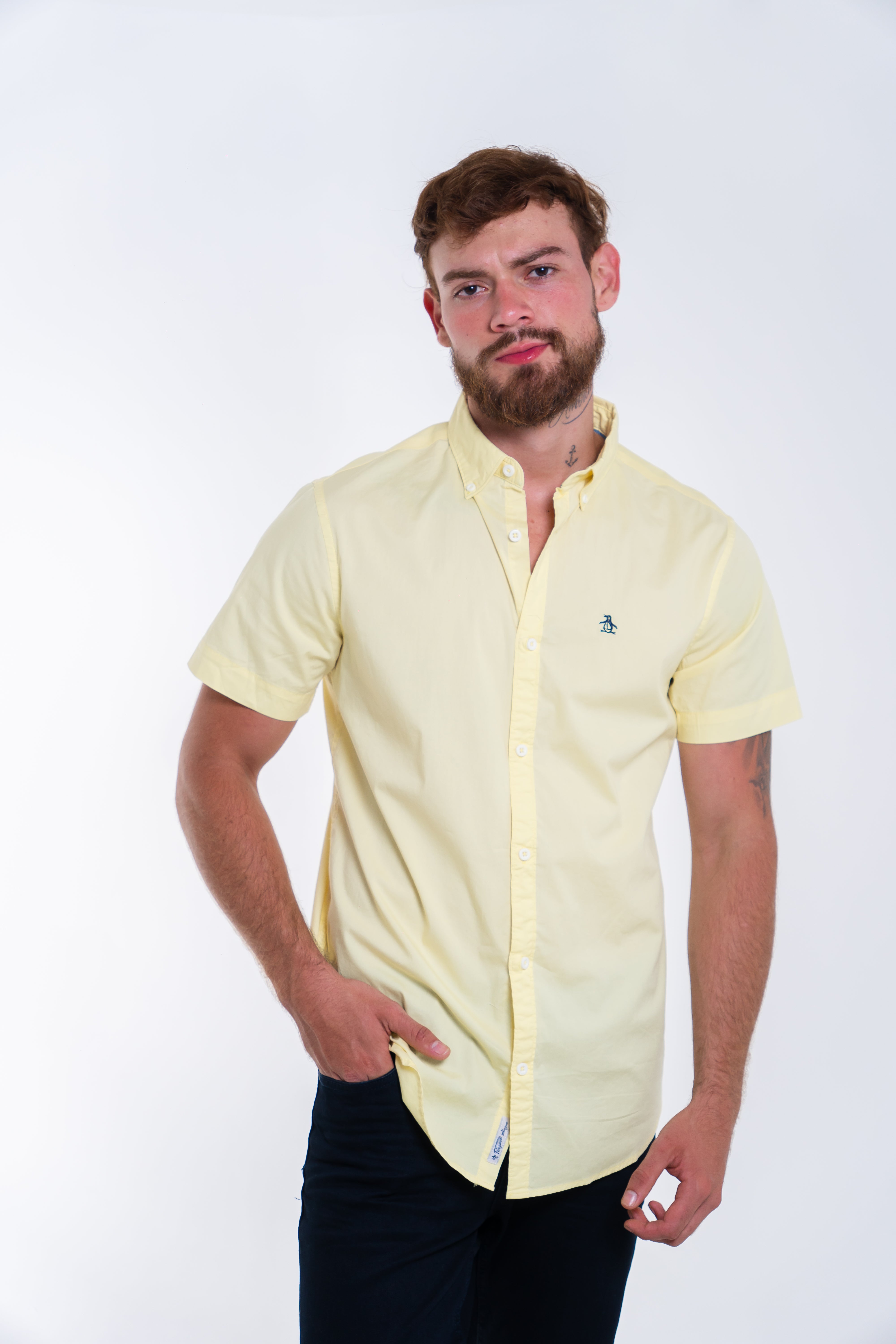 Camisa Manga Corta Penguin Camisas