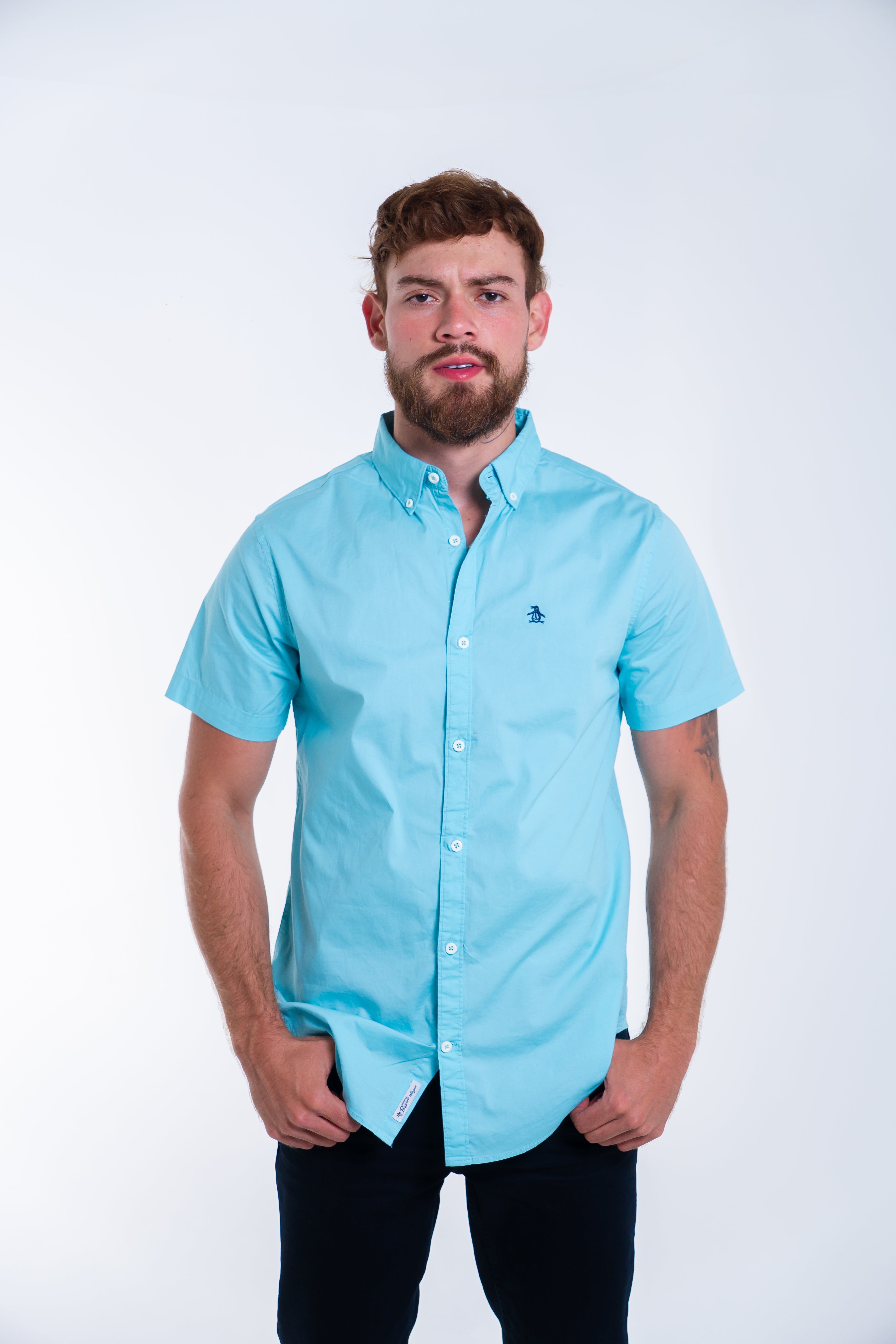 Camisa Manga Corta Penguin Camisas