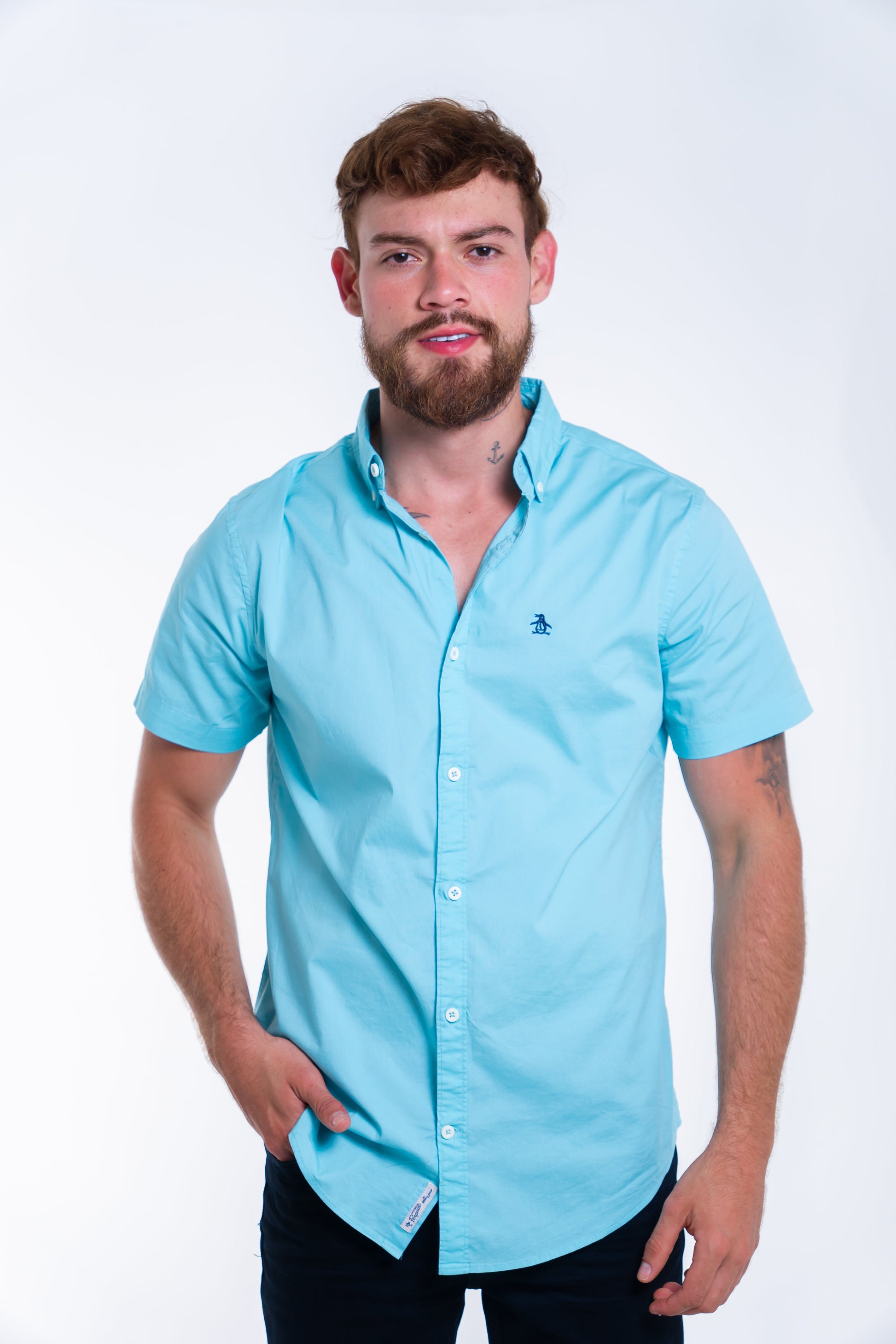 Camisa Manga Corta Penguin Camisas
