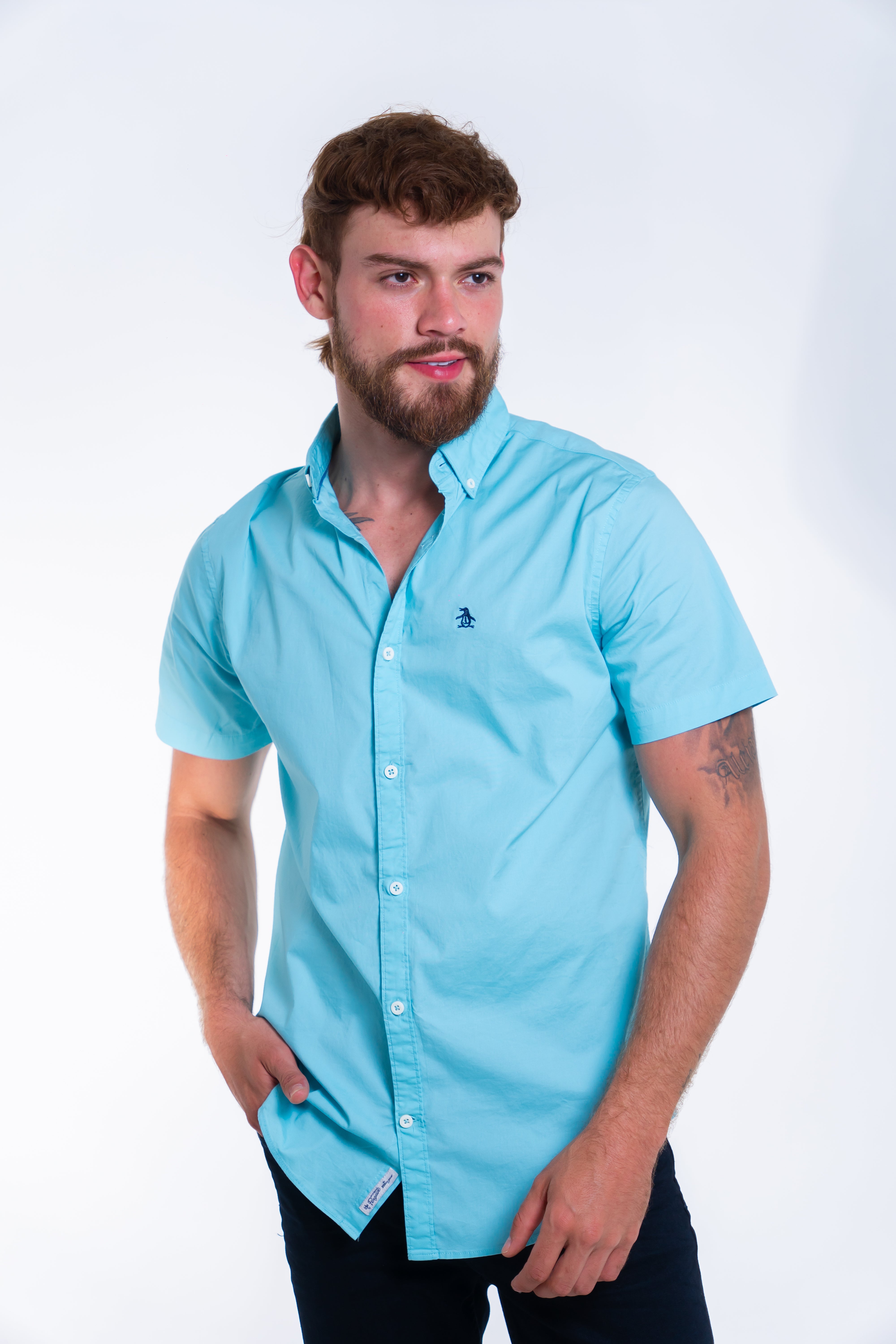 Camisa Manga Corta Penguin Camisas