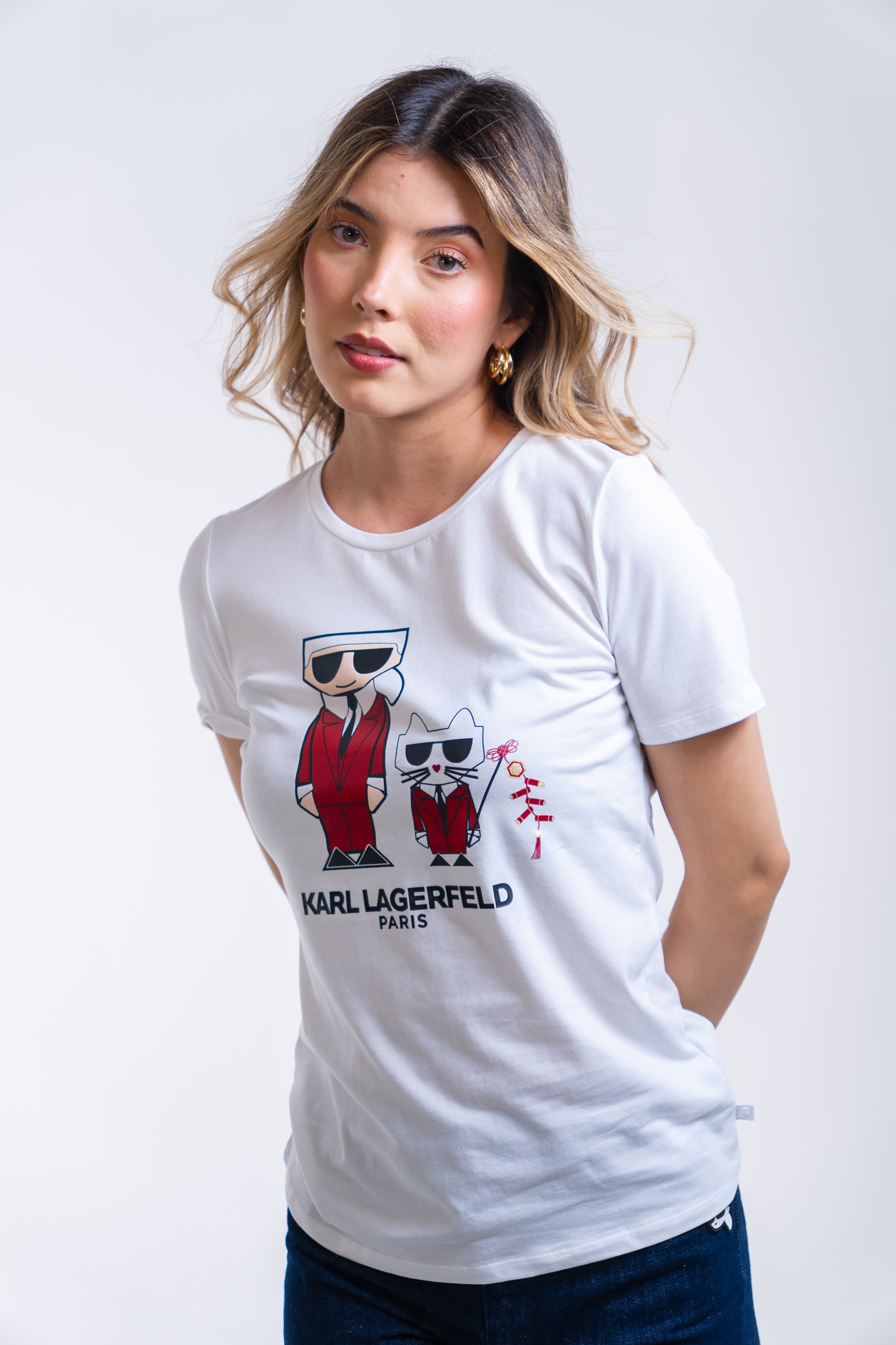 Camiseta Mujer Karl Lagerfeld Camiseta