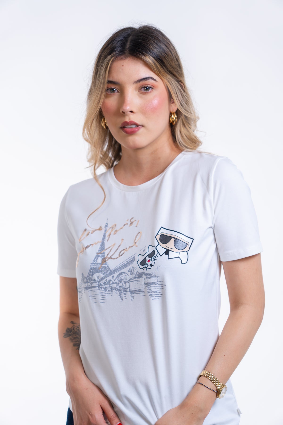 Camiseta Mujer Karl Lagerfeld