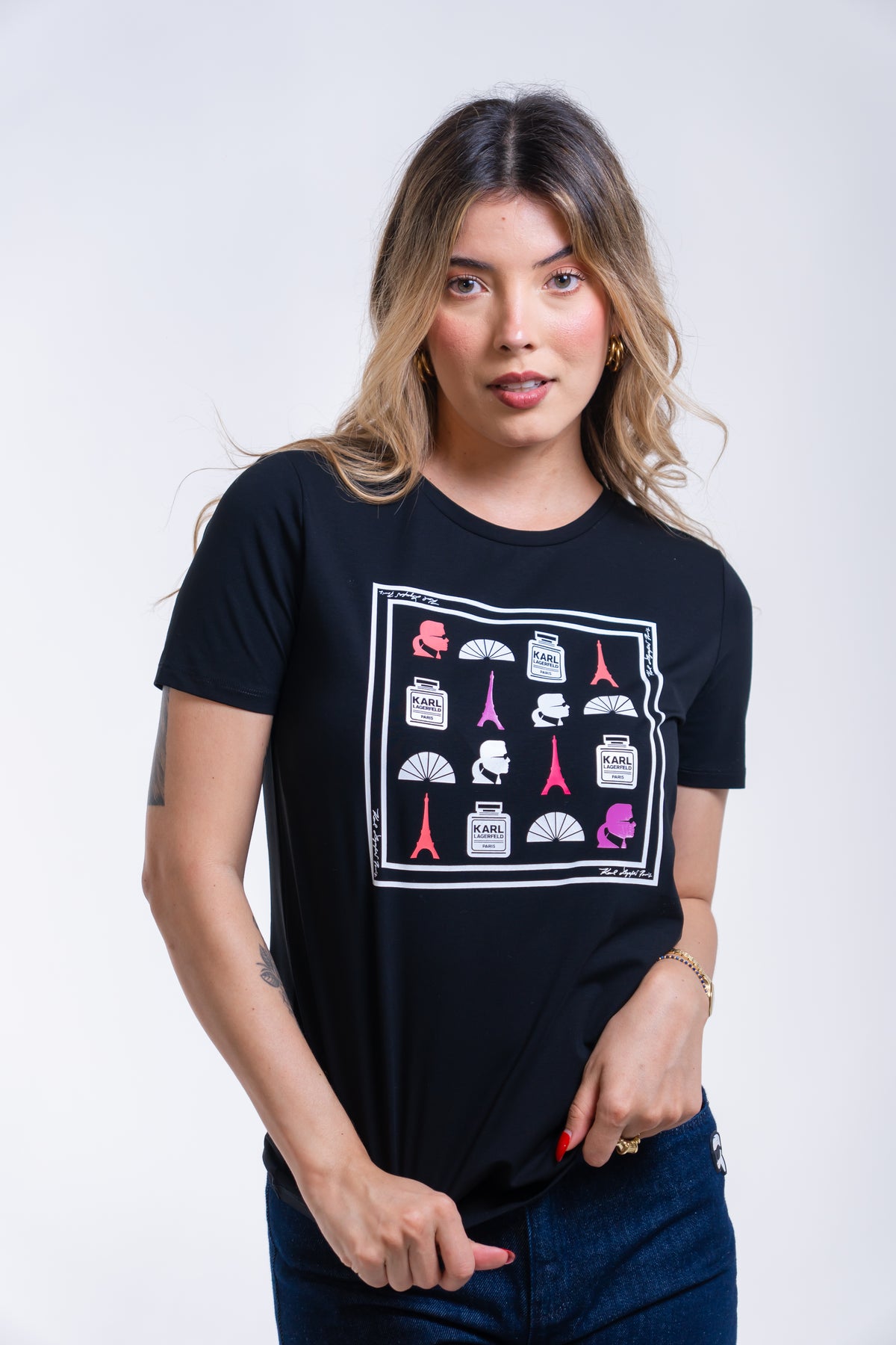 Camiseta Mujer Karl Lagerfeld