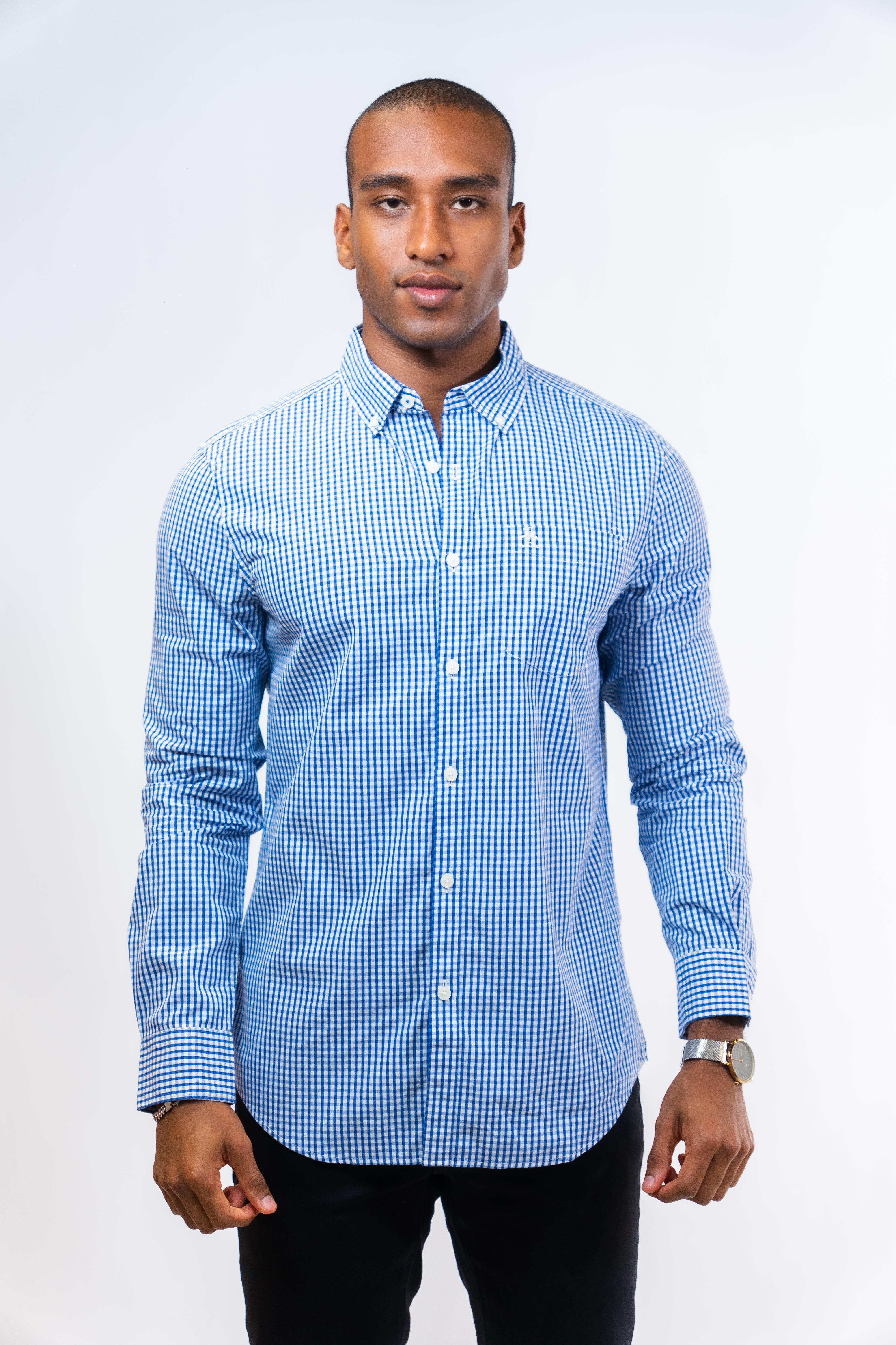 Camisa Hombre Manga Larga Penguin