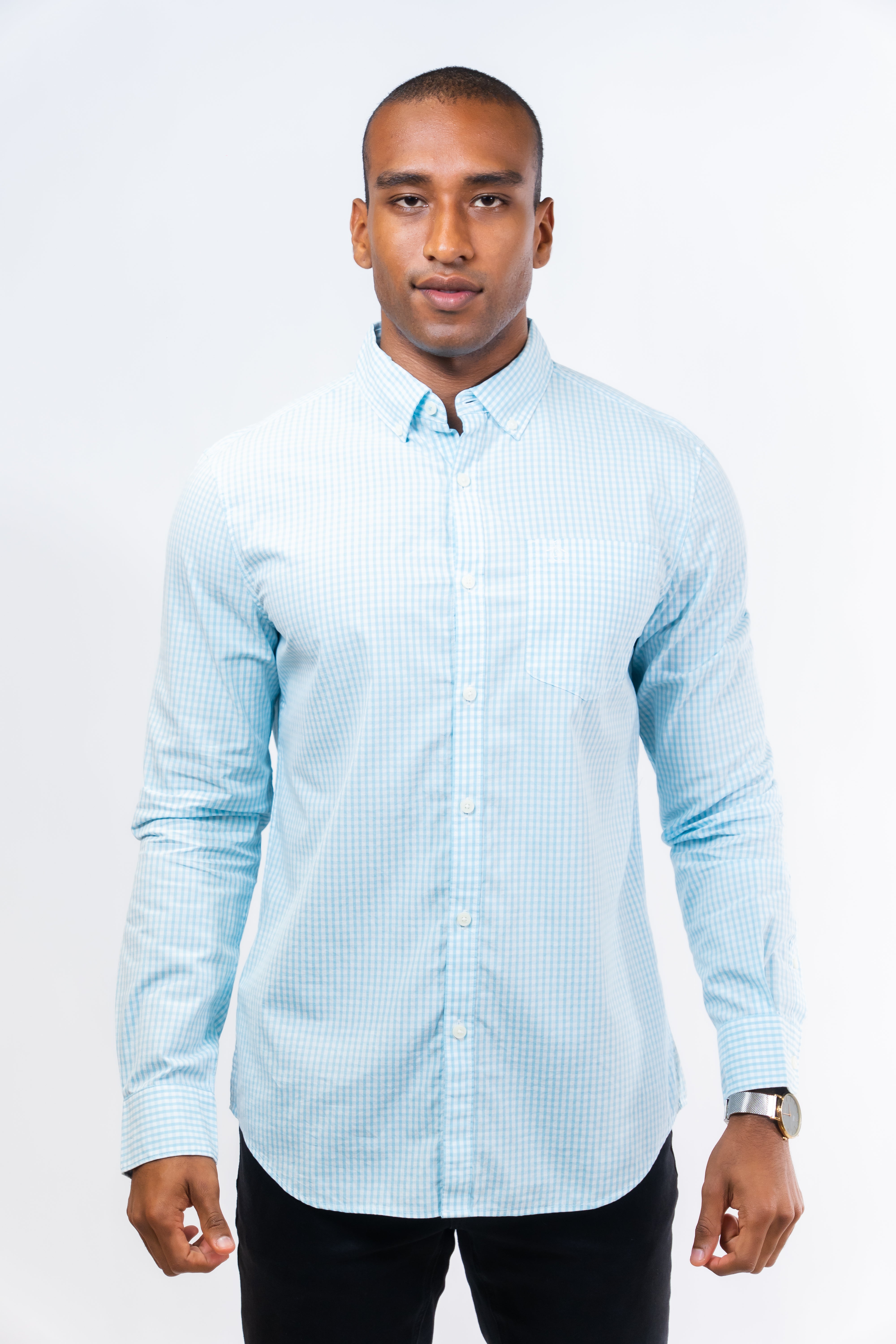 Camisa Hombre Manga Larga Penguin