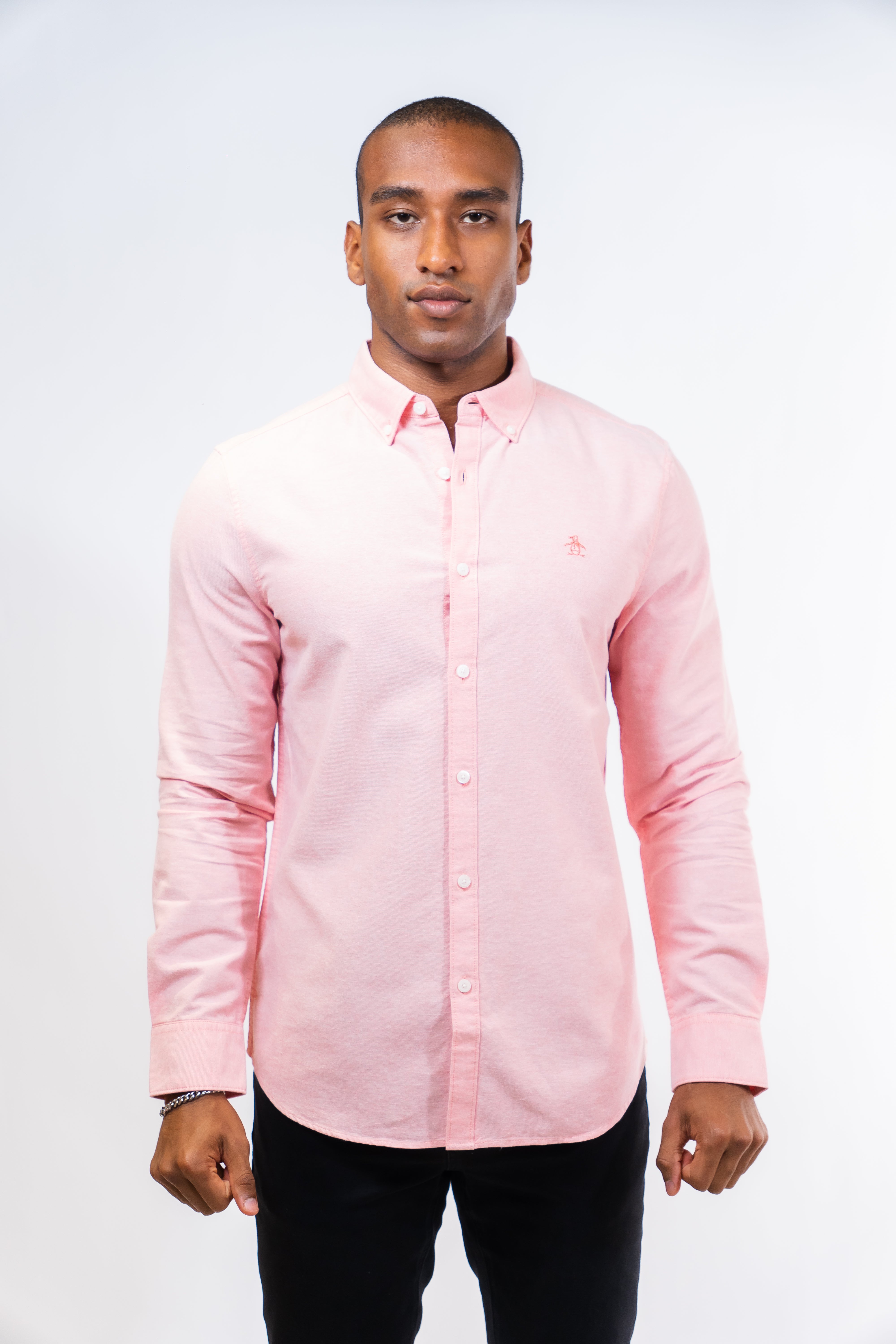 Camisa Hombre Manga Larga Penguin