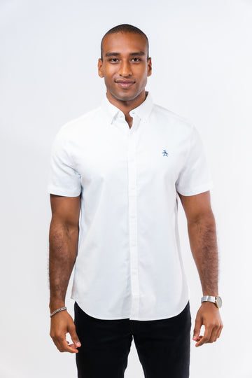 Camisa Hombre Manga Corta Penguin