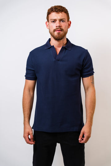 Polo Azul Hombre Carven