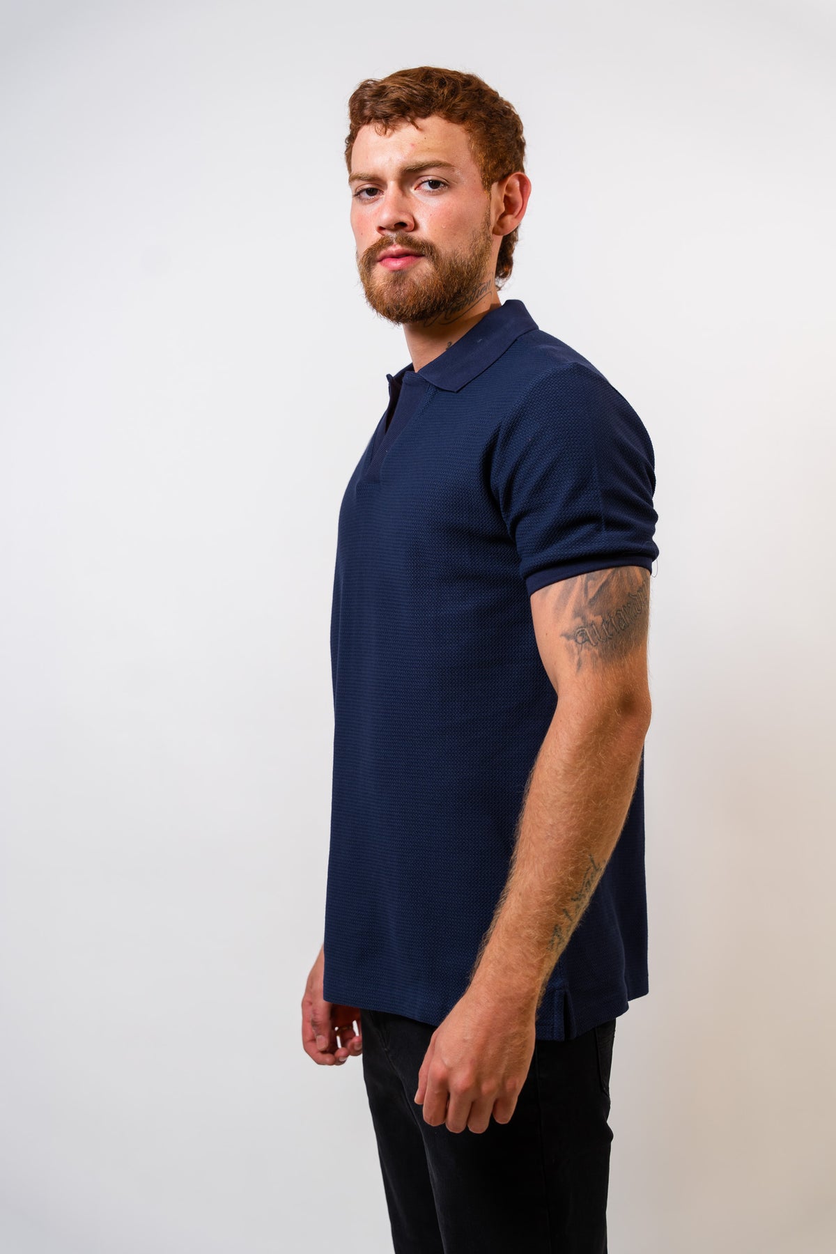 Polo Azul Hombre Carven
