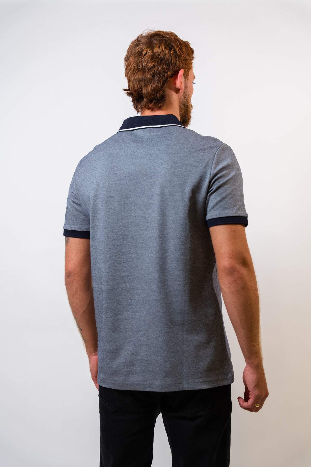 Polo Azul Hombre Carven
