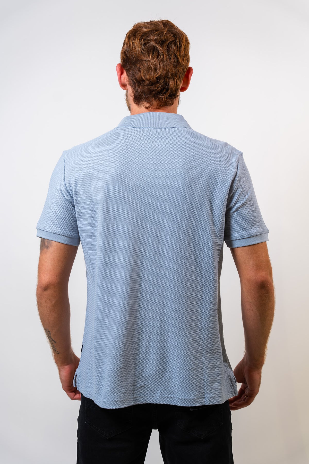 Polo Celeste Hombre Carven