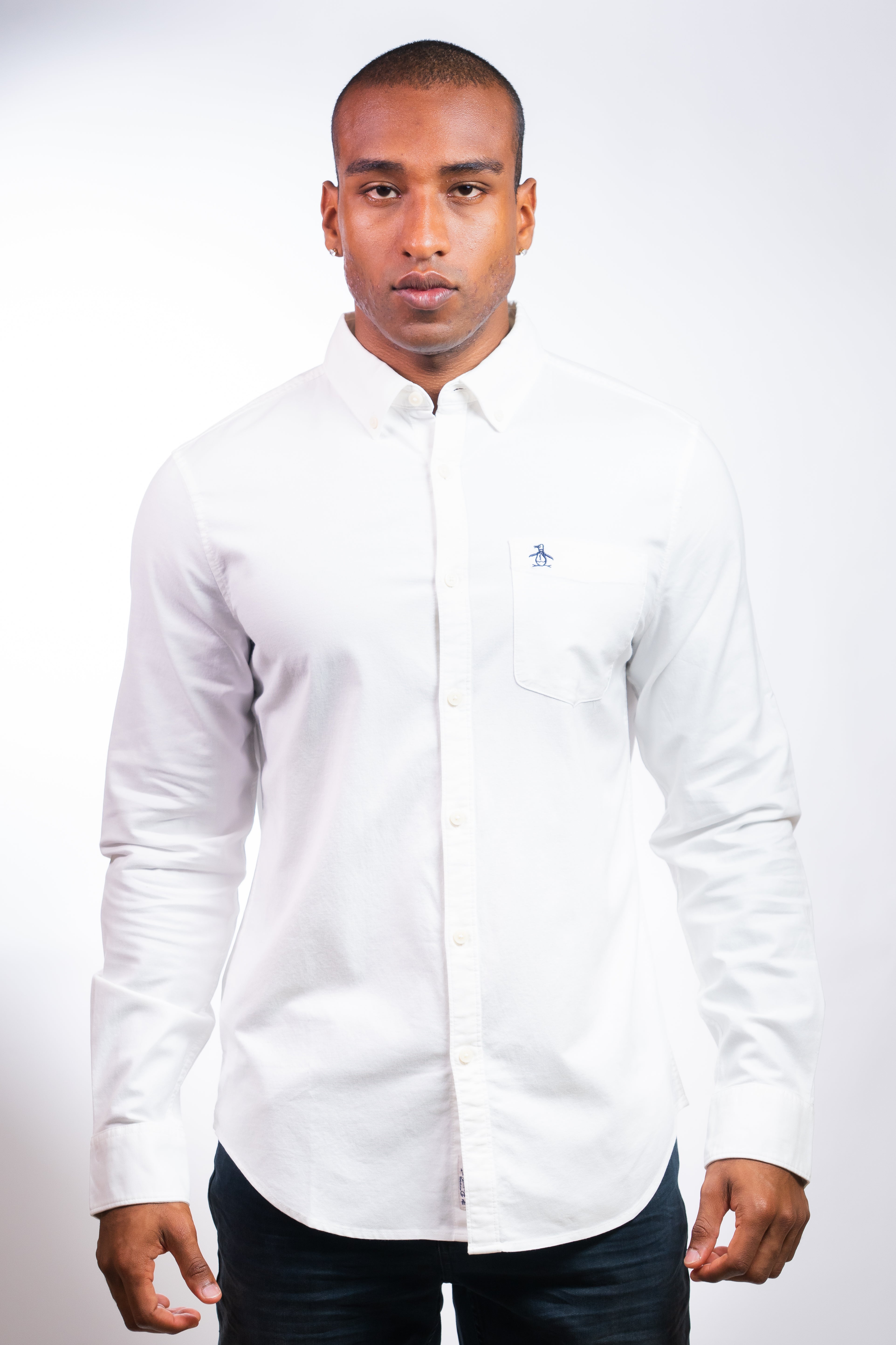 Camisa Hombre Manga Larga Penguin