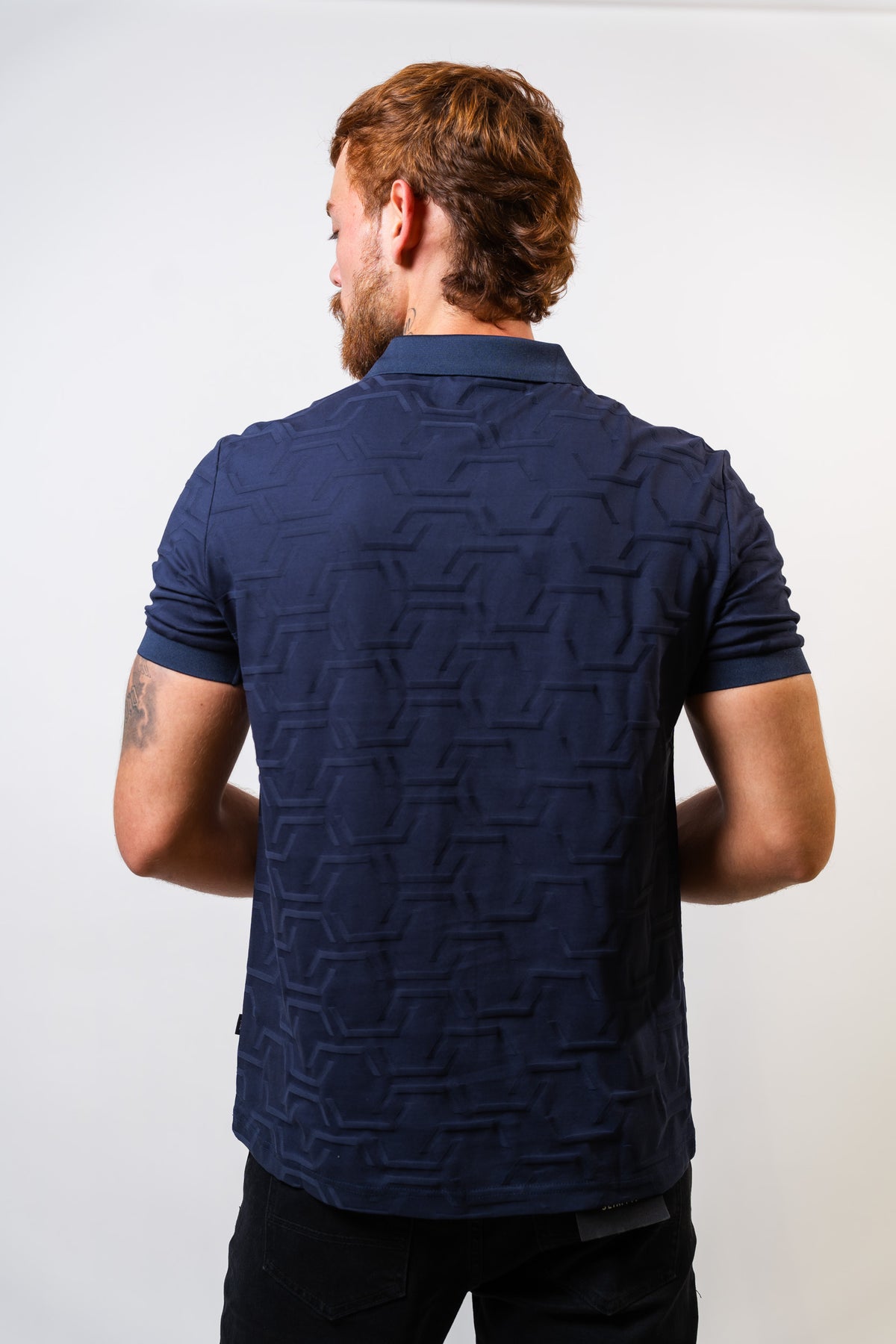Polo Azul Hombre Carven
