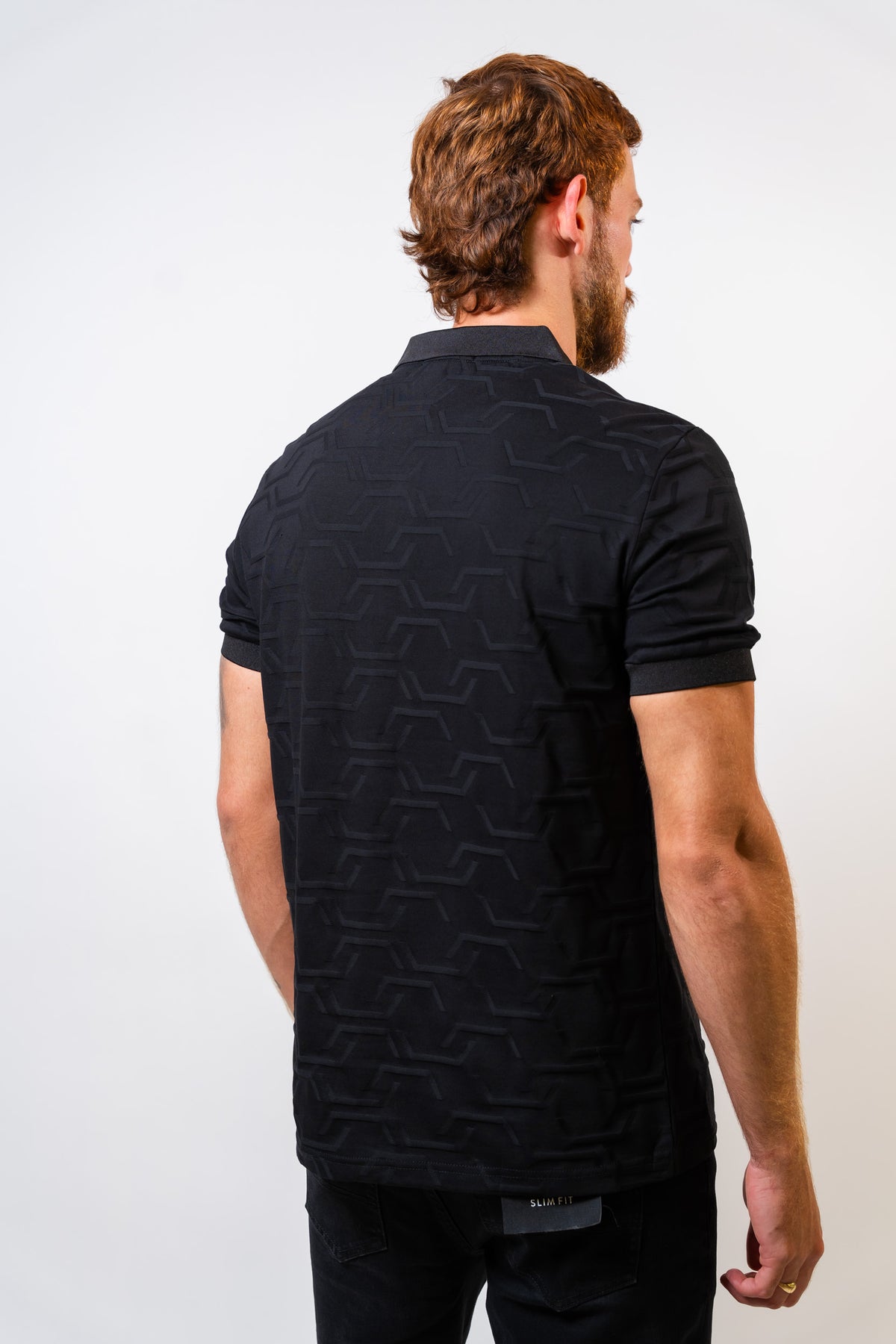 Polo Negro Hombre Carven