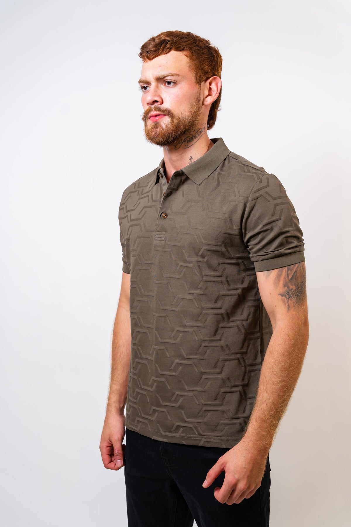 Polo Verde Hombre Carven