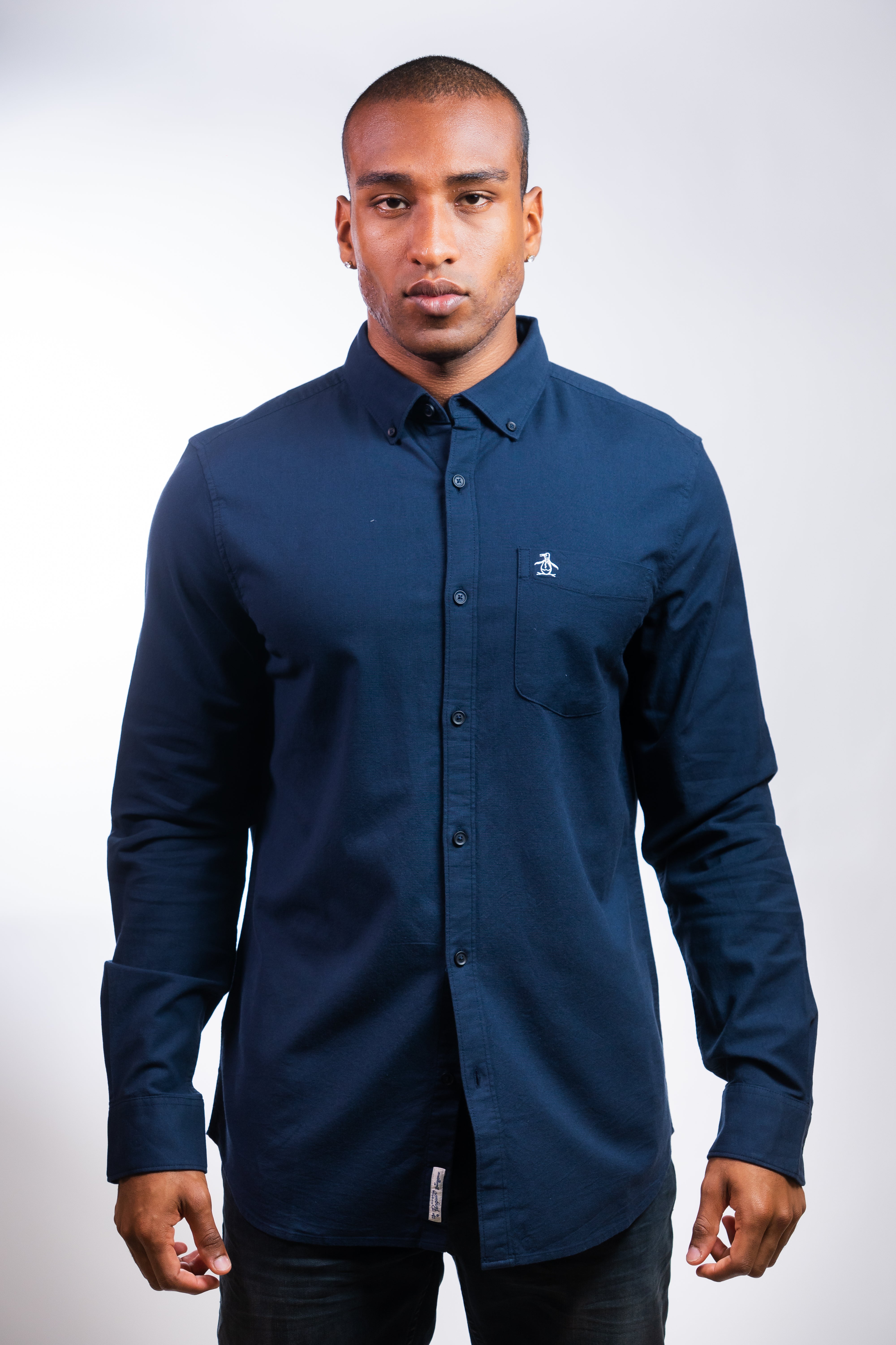 Camisa Hombre Manga Larga Penguin