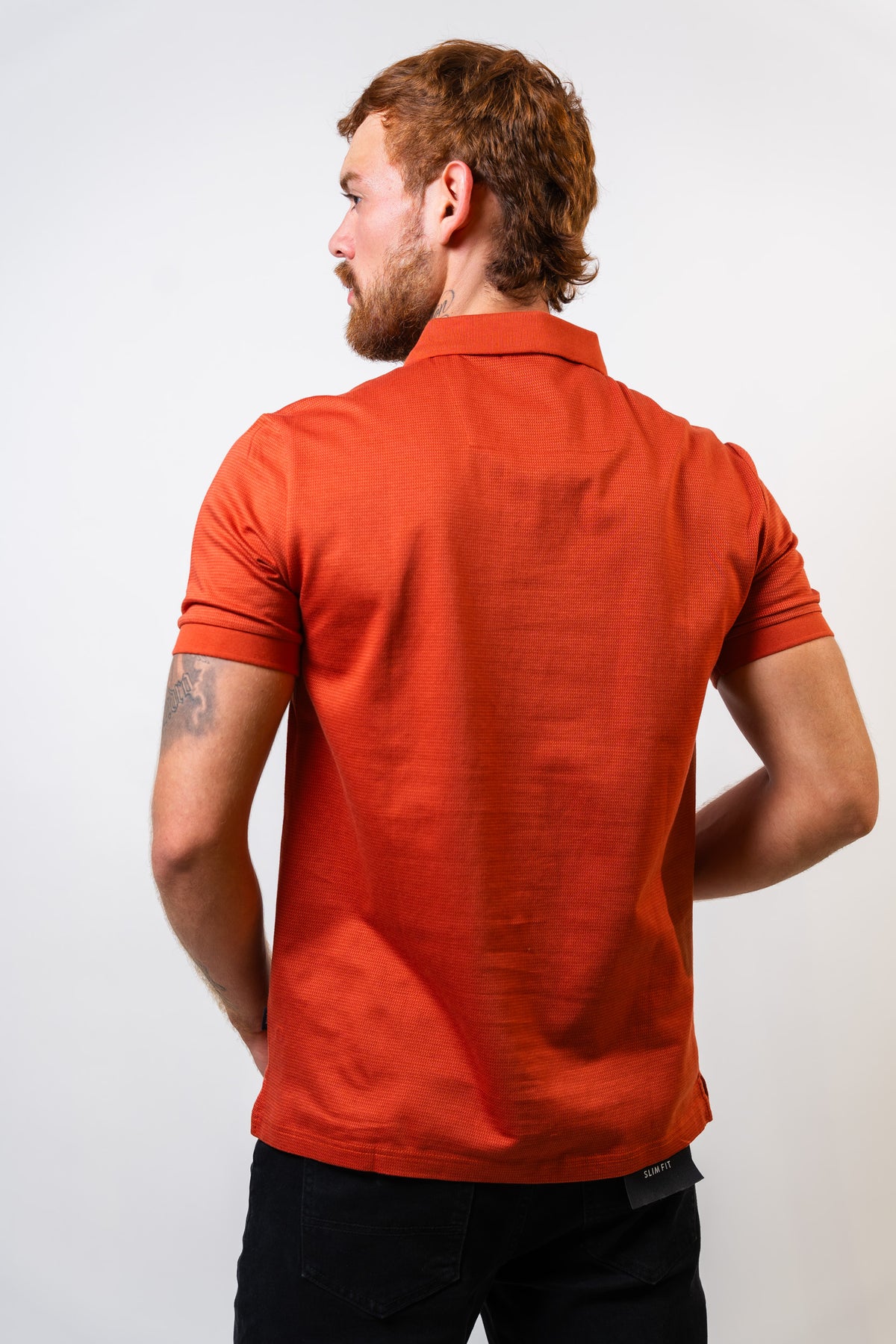 Polo Ladrillo Hombre Carven