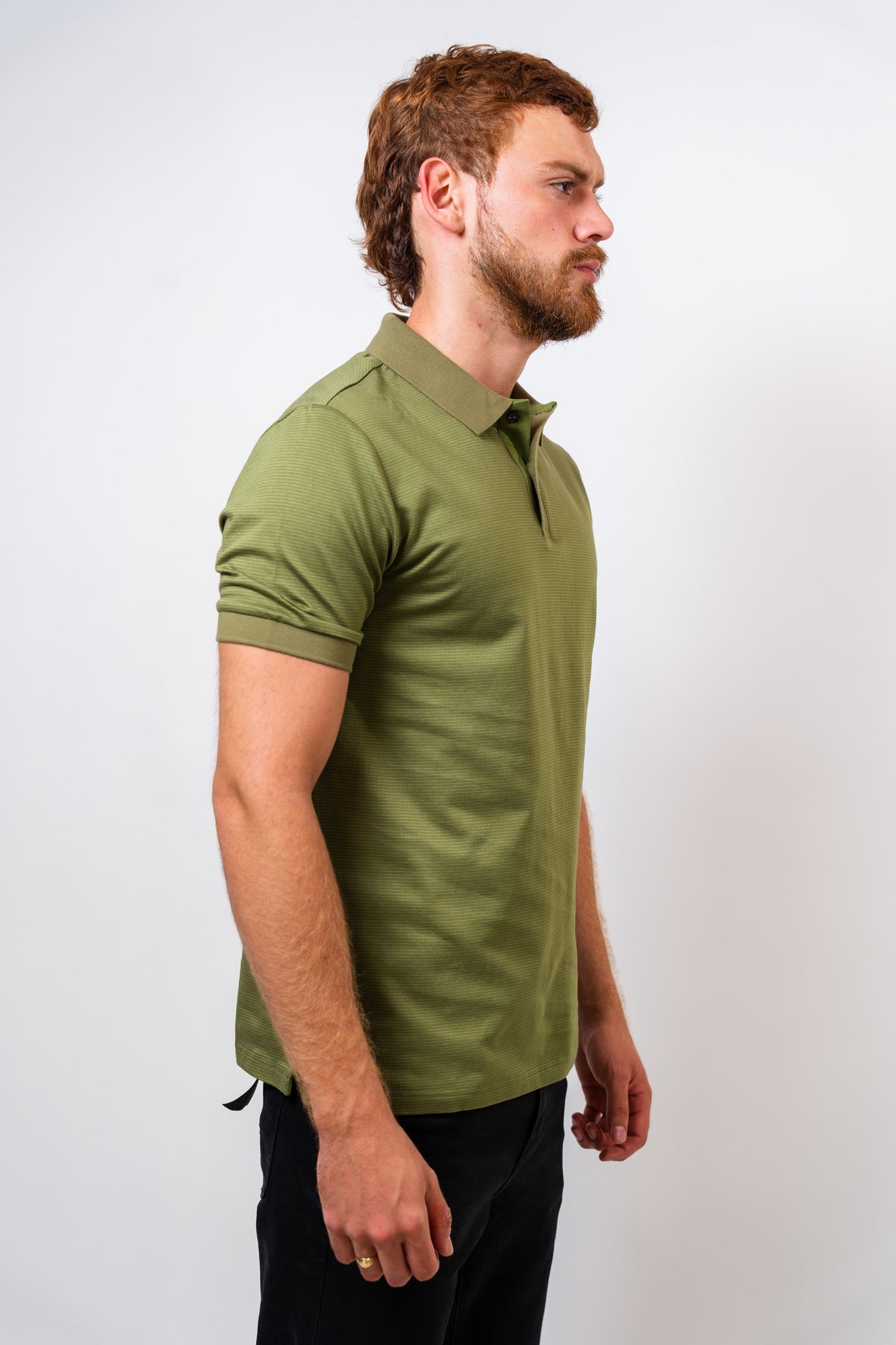 Polo Verde Hombre Carven