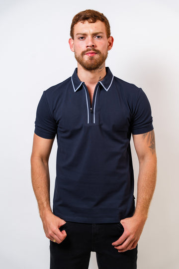 Polo Azul Hombre Carven