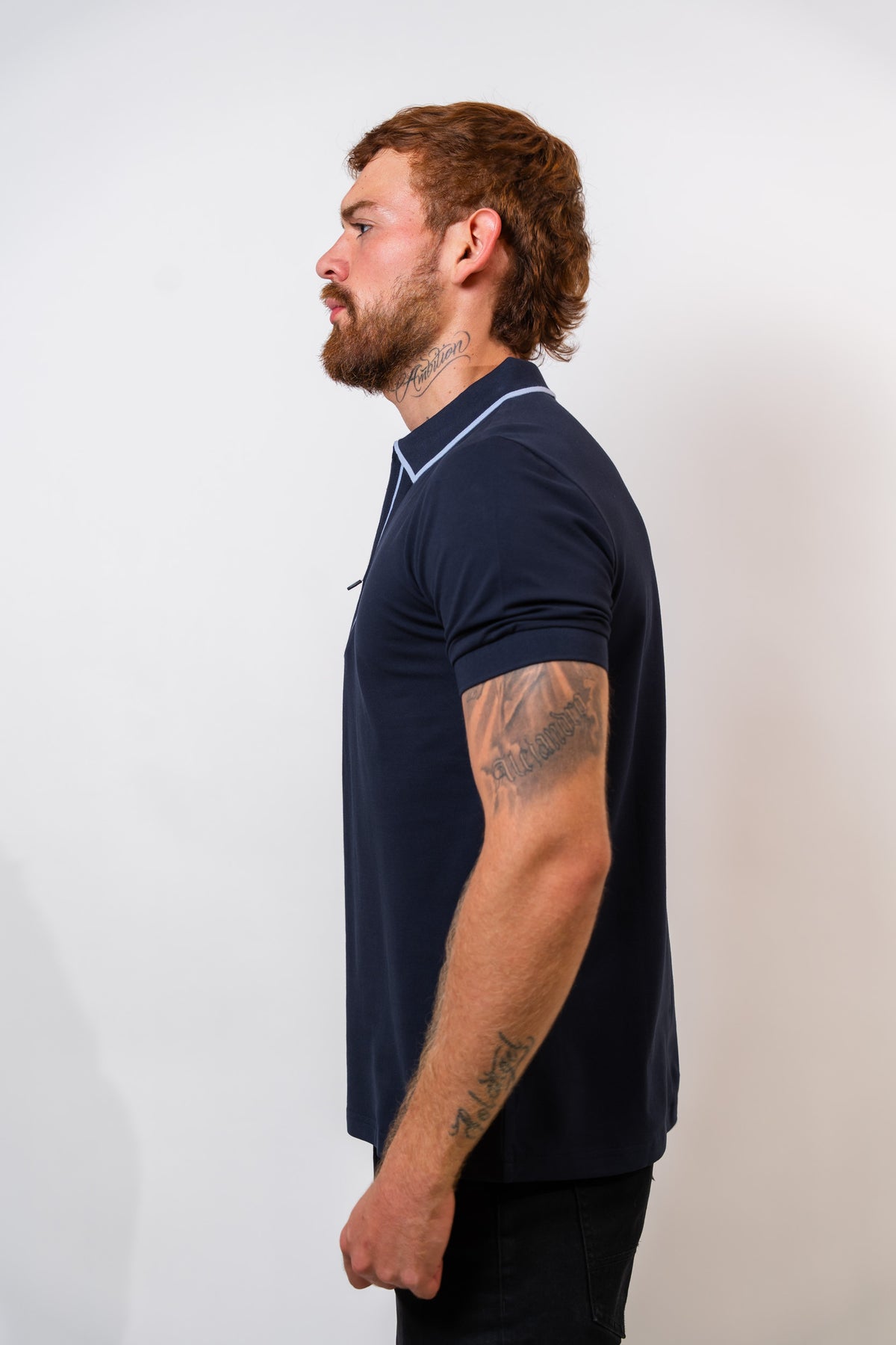 Polo Azul Hombre Carven