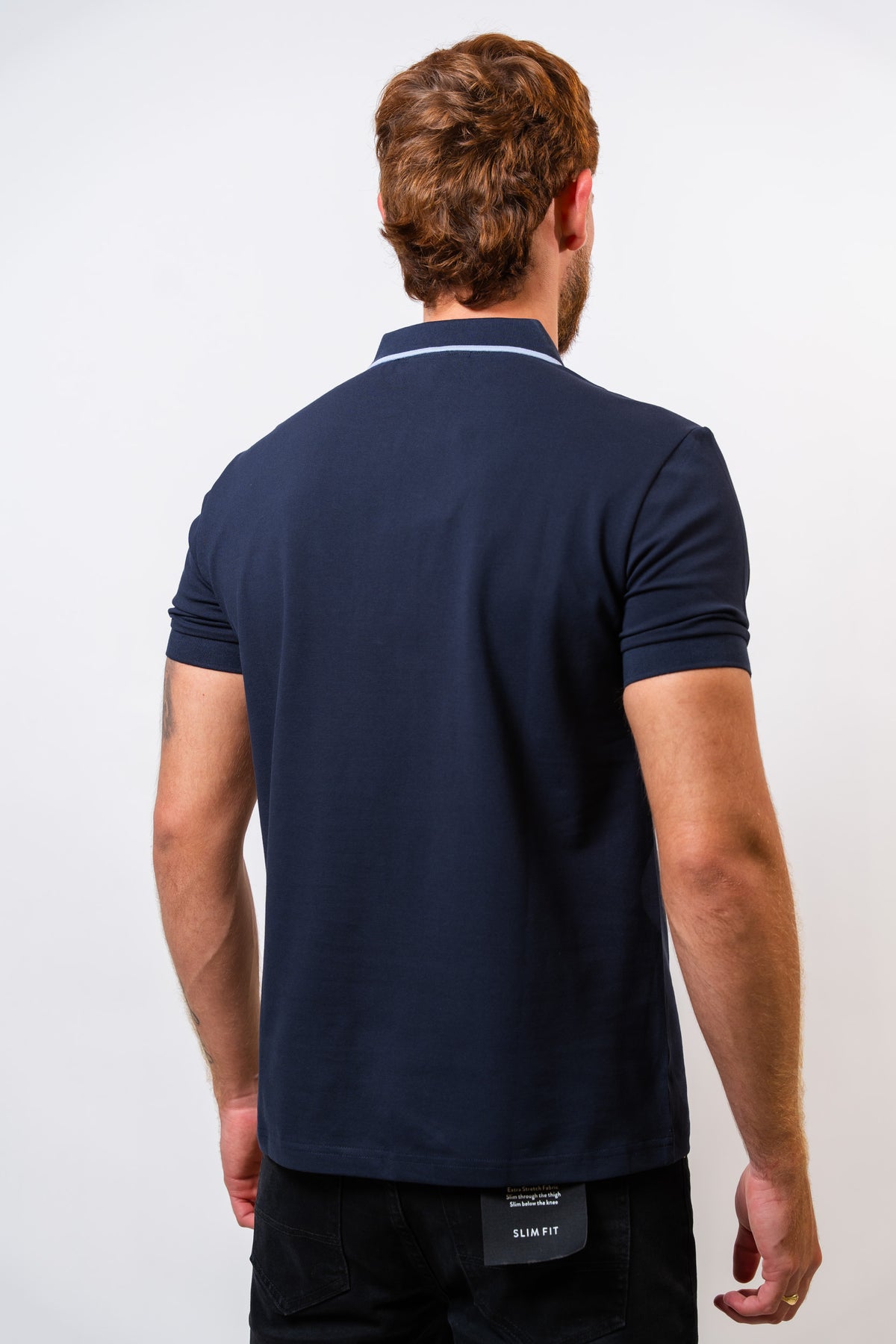 Polo Azul Hombre Carven