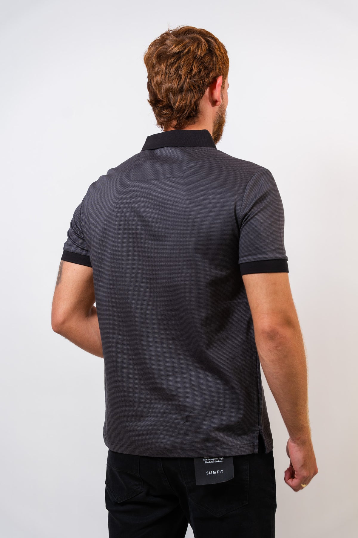Polo Negro Hombre Carven
