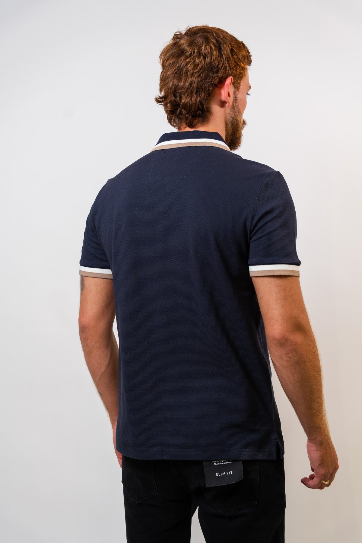 Polo Azul Hombre Carven