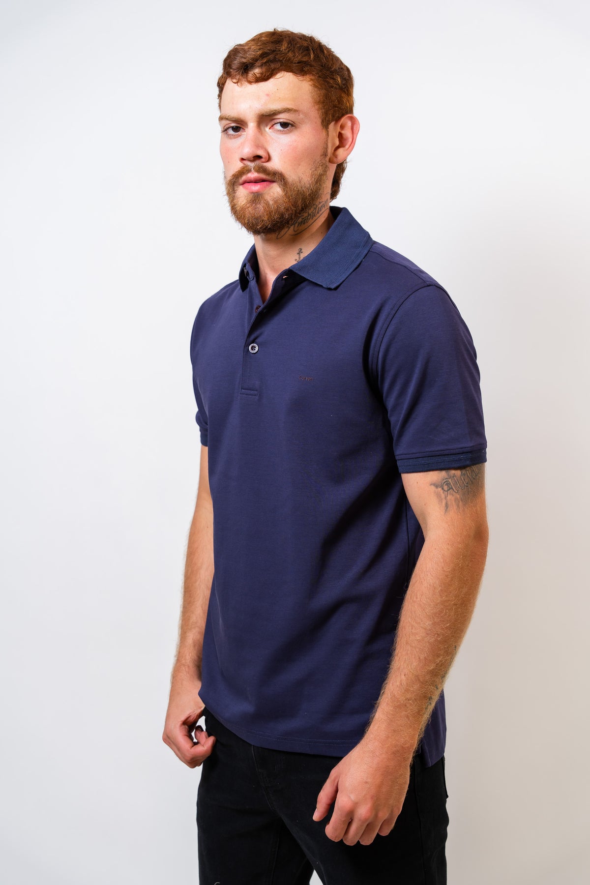 Polo Azul Hombre Carven