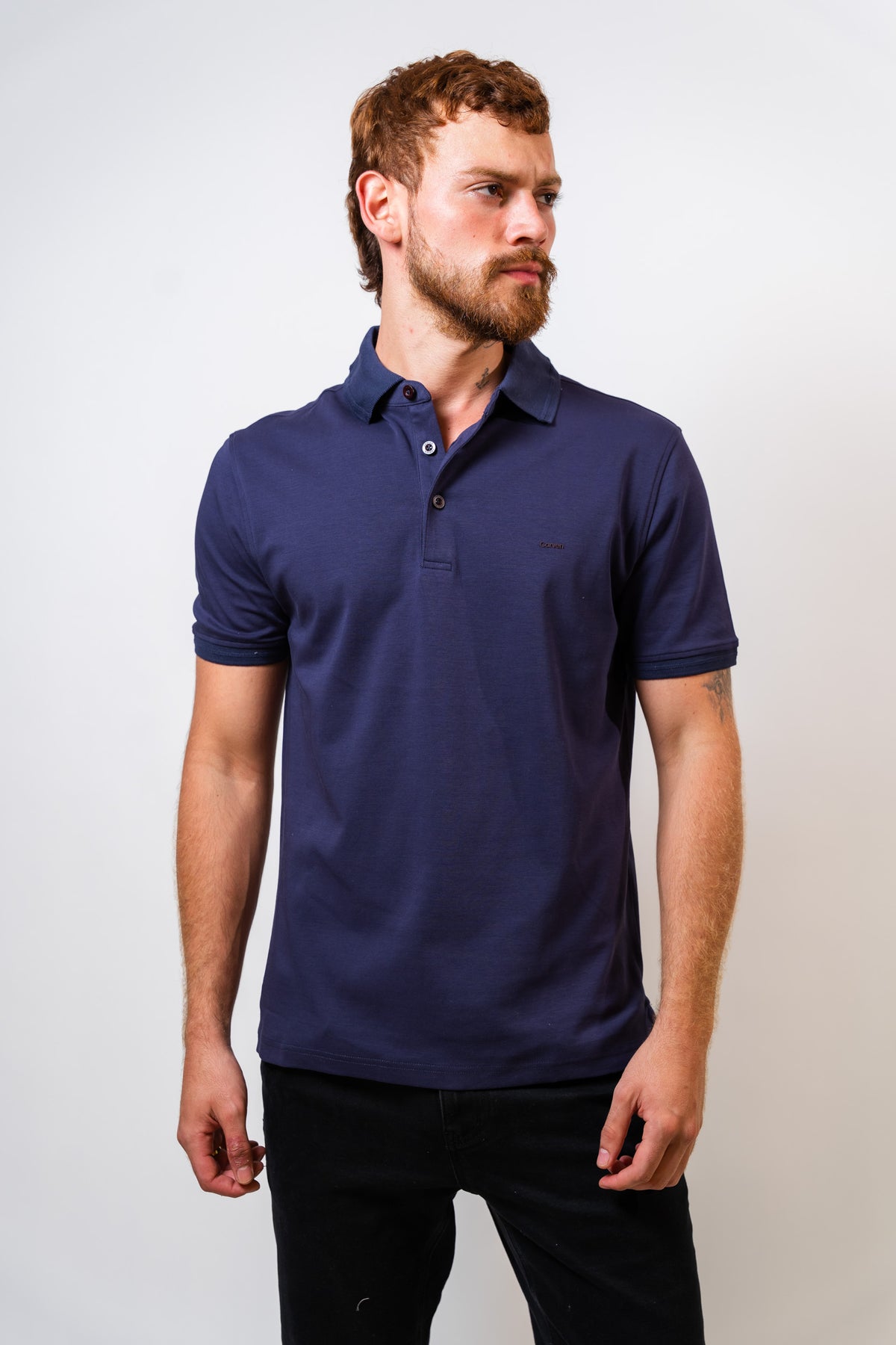 Polo Azul Hombre Carven